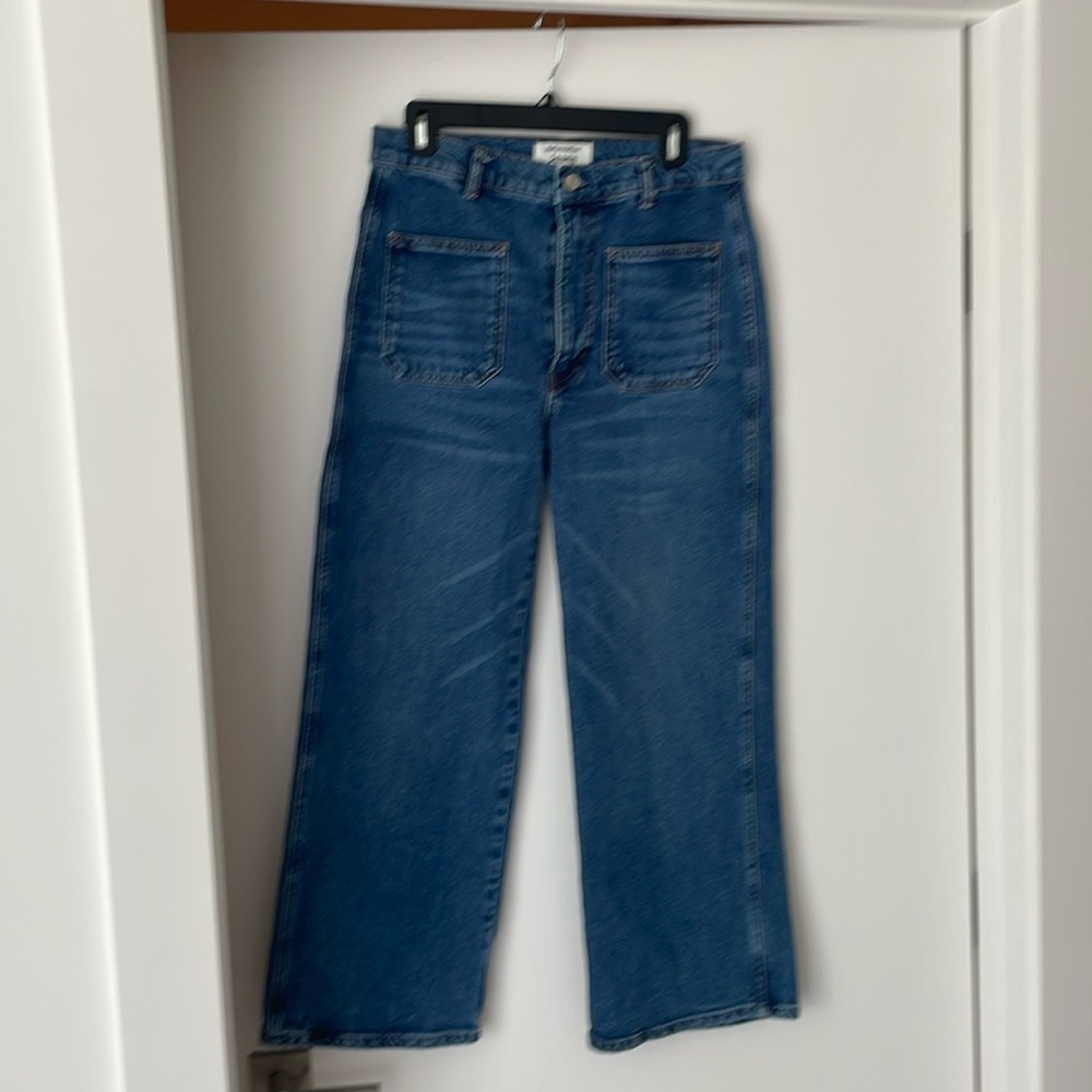 The Reformation patch pocket jeans!